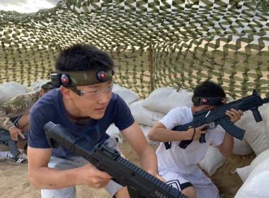 Центр «ВОИН» устроил битву в пустыне