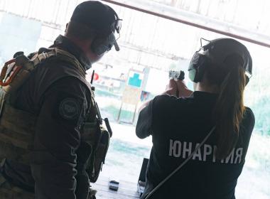 Представители отделений «Юнармии» из 12 регионов России посетили филиал Центра «ВОИН» в Тюменской области