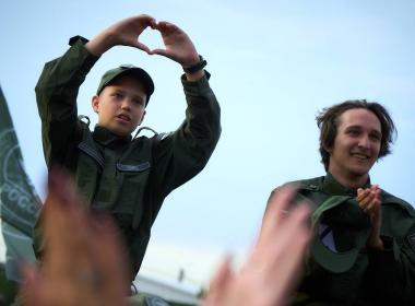 Пелагея выступила для волгоградских курсантов Центра «ВОИН»