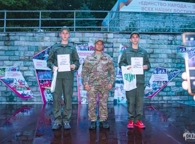 На Дальнем Востоке завершилась межрегиональная смена от Центра «ВОИН» «Время юных героев»