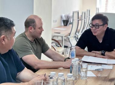 Директор  Центра «ВОИН»  встретился с зампредом Правительства Республики Калмыкия