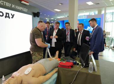 Центр «ВОИН» подготовил уникальный военно-спортивный городок для участников ВЭФ-2025