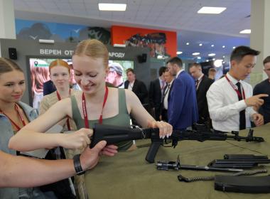 Центр «ВОИН» подготовил уникальный военно-спортивный городок  для участников ВЭФ-2025