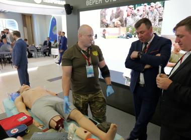 Центр «ВОИН» подготовил уникальный военно-спортивный городок  для участников ВЭФ-2025