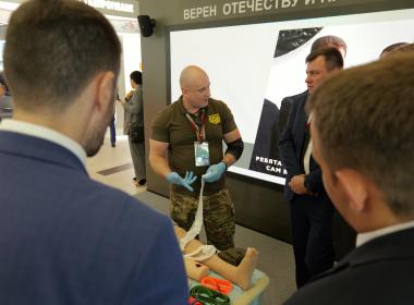 Центр «ВОИН» подготовил уникальный военно-спортивный городок  для участников ВЭФ-2025