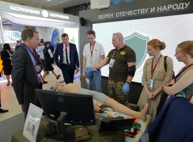 Центр «ВОИН» подготовил уникальный военно-спортивный городок  для участников ВЭФ-2025