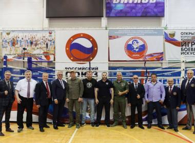 Директор Центра «ВОИН» принял участие в открытии XVII Всероссийских юношеских Игр боевых искусств