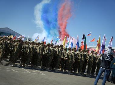 Стартовал финал «Зарницы 2.0» для сборной и 14 команд, прошедших подготовку в Центре «ВОИН»