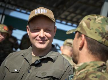 Дмитрий Шевченко встретился с семьей Абдуллиных, представляющих Центр «ВОИН» в финале «Семейной зарницы»