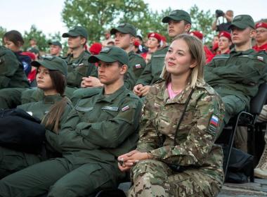 Директор Центра «ВОИН» принял участие в торжественном закрытии Всероссийской военно-патриотической игры «Зарница 2.0»