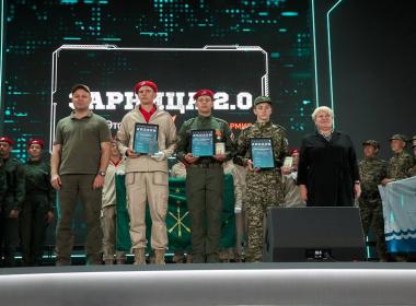 Директор Центра «ВОИН» принял участие в торжественном закрытии Всероссийской военно-патриотической игры «Зарница 2.0»