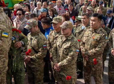 Центр «ВОИН» в Бурятии почтил память ветеранов Афганистана и СВО