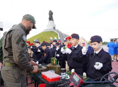 Кузбасские кадеты приняли клятву Родине и прошли мастер-классы Центра «ВОИН»