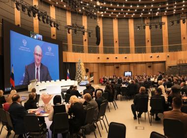 Директор Центра «ВОИН» Дмитрий Шевченко выступил на Всероссийском совещании региональных министров образования