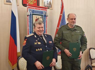 Центр «ВОИН» подписал соглашение о сотрудничестве с Центральным казачьим войском