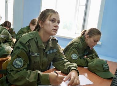 Вторая смена «Время юных героев» Центра «ВОИН» стартовала в Кузбассе